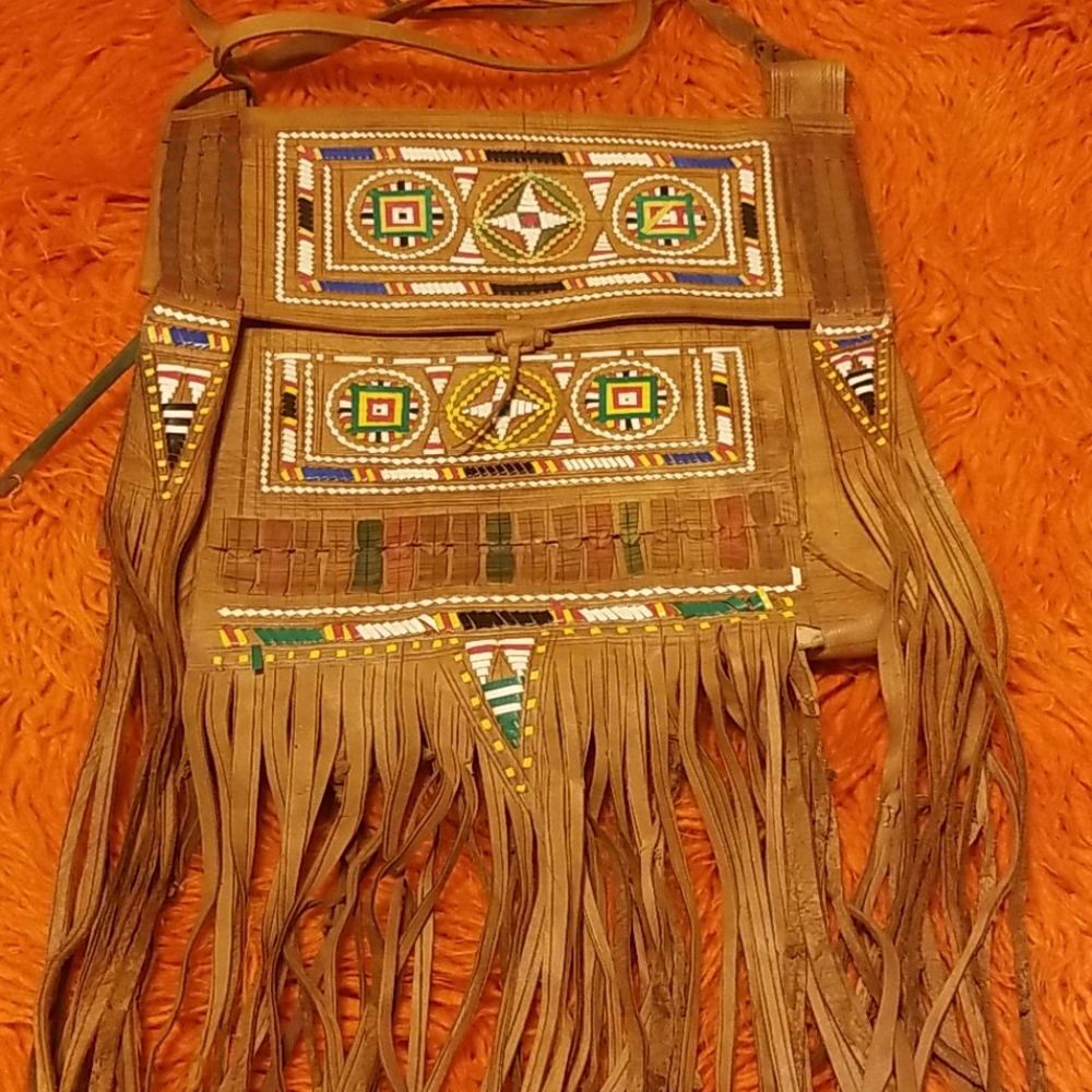 Embroidered WOMEN'S handbag